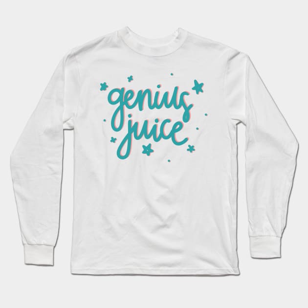 genius juice Long Sleeve T-Shirt by good scribbles